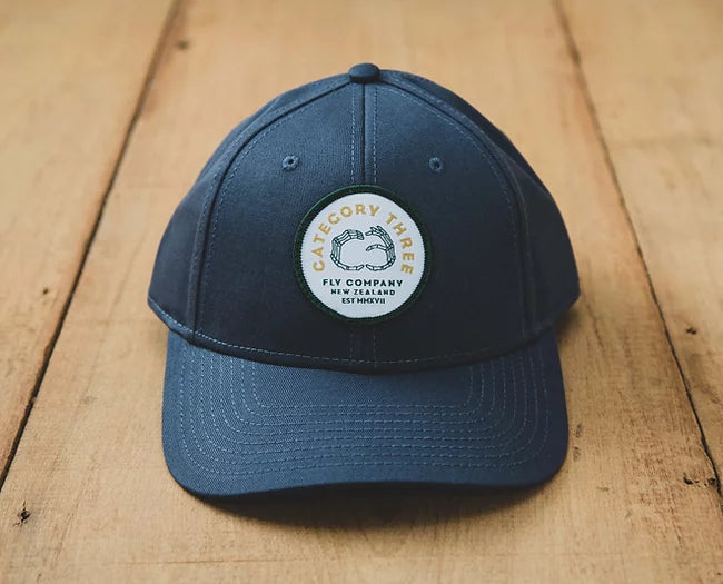 Category 3 Blue Logo Hat - Sportinglife Turangi 
