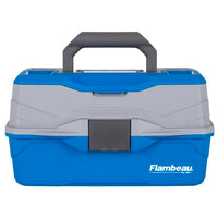 Flambeau Classic Tackle Box 2 Tray Blue - Sportinglife Turangi 