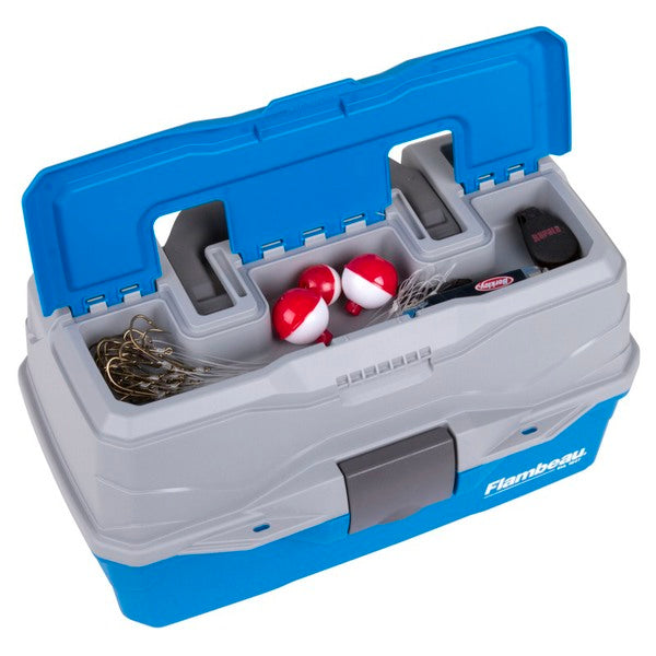 Flambeau Classic Tackle Box 2 Tray Blue - Sportinglife Turangi 