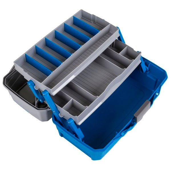 Flambeau Classic Tackle Box 2 Tray Blue - Sportinglife Turangi 