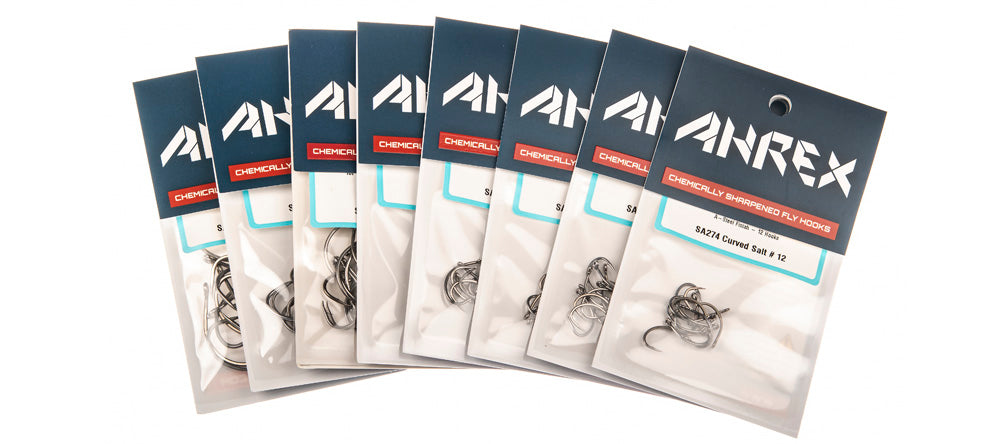 AHREX Hooks - Curved Salt SA274 - Sportinglife Turangi 