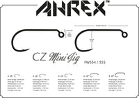 AHREX Hooks - Czech Mini Jig Barbles FW555 - Sportinglife Turangi 