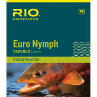 RIO Euro Nymph Leader w/tippet ring 11ft 0x/2x - Sportinglife Turangi 