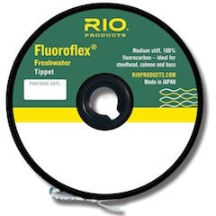 50yd Fluorocarbon Fly Fishing Tippet Ultra Clear 0X, 1X, 2X, 3X