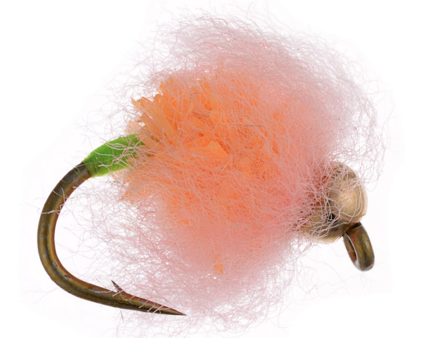 Gold Bead Veil Egg #10 (Tangerine) - Flytackle NZ