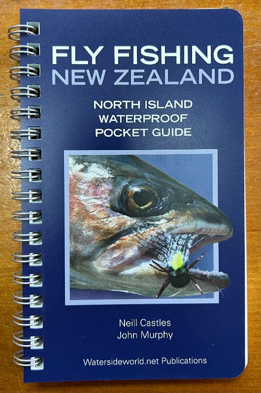 Fly Fishing New Zealand North Island Waterproof Pocket Guide - Sportinglife Turangi 