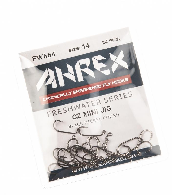 AHREX Hooks - Czech Mini Jig Barbed FW554 - Sportinglife Turangi 