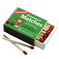 Coghlans Waterproof Matches - 4 Pack - Sportinglife Turangi 