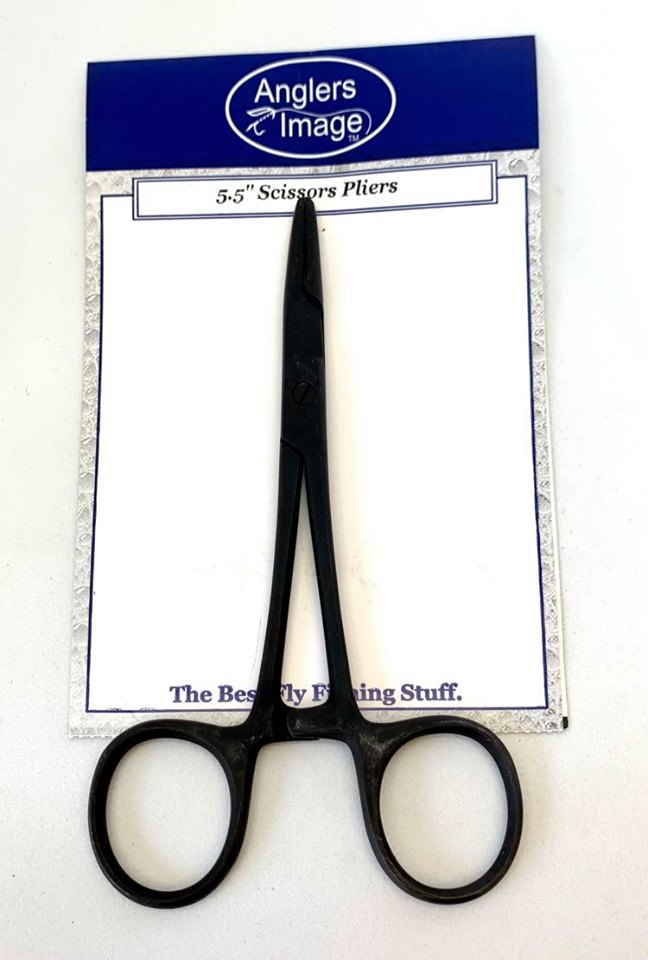 Anglers Image Scissor/Pliers 5.5" Black - Flytackle NZ