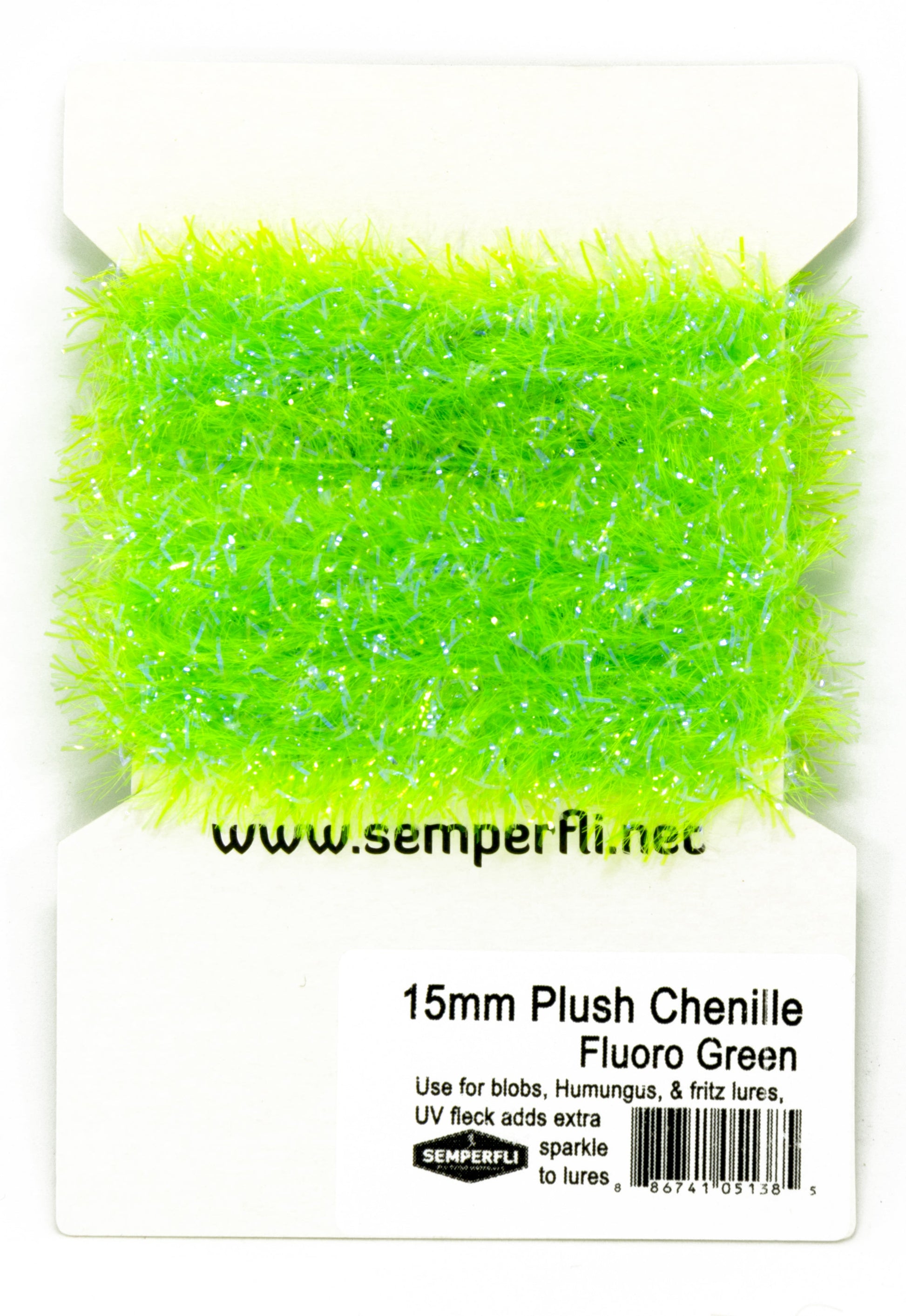 Semperfli Translucent 15mm Plush Chenille - Sportinglife Turangi 