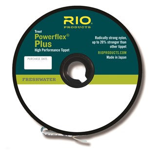 RIO Powerflex Plus Tippet 50 Yard Spool - Flytackle NZ