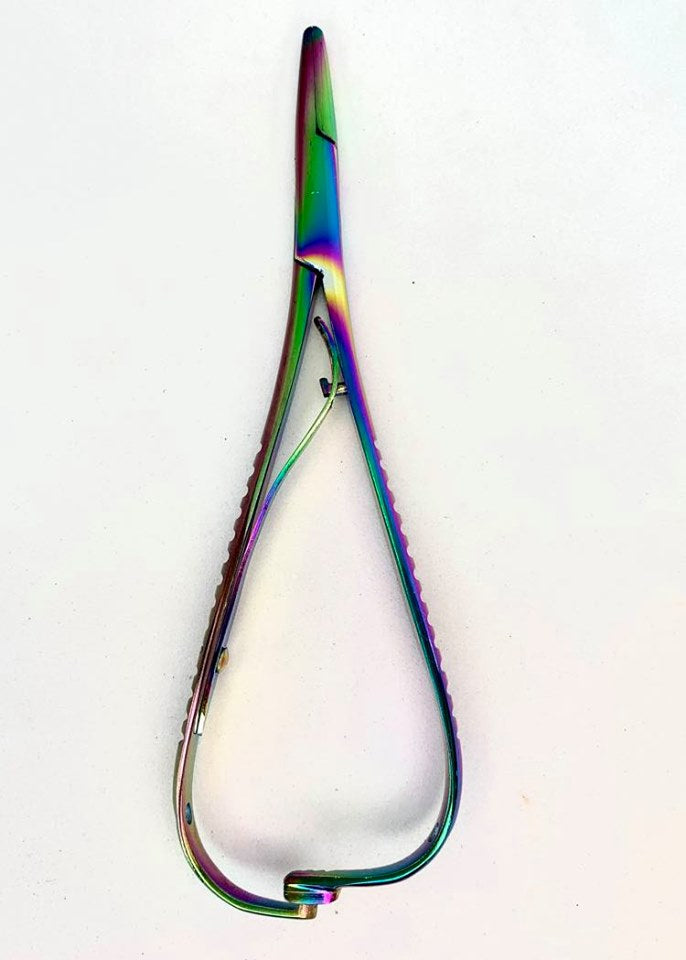 Premium Mitten Clamp (rainbow) - Flytackle NZ