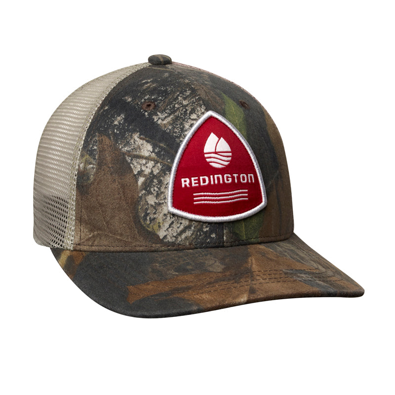 Redington Badge Camo Meshback hat - Sportinglife Turangi 