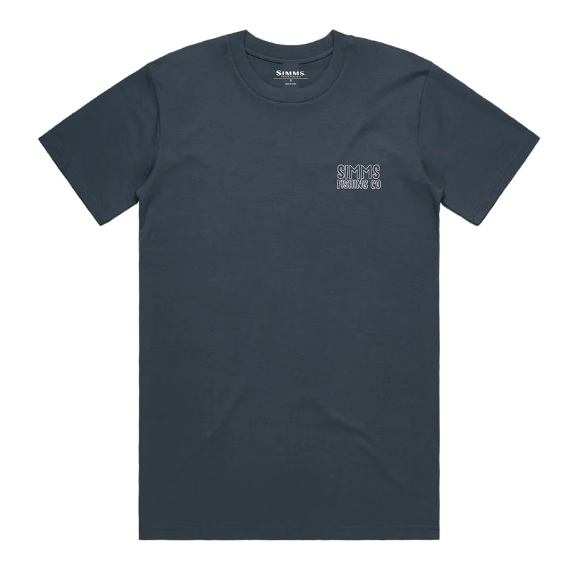 Simms Outline Tee Kingfish - Sportinglife Turangi 