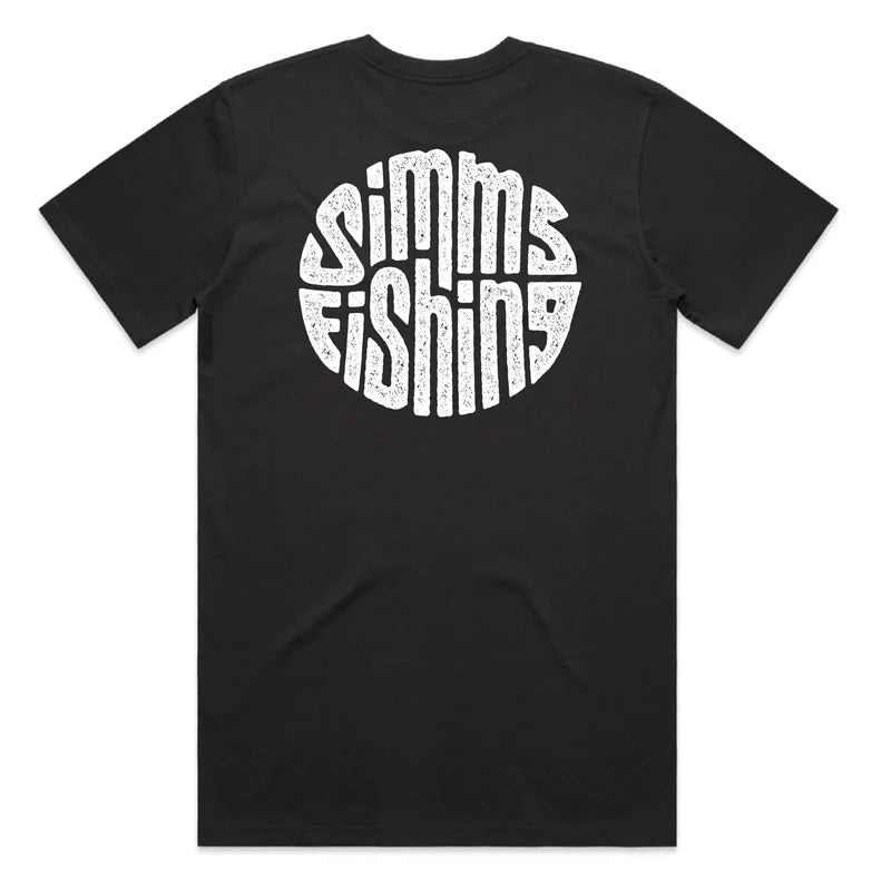 Simms Logo Tee Roundabout - Sportinglife Turangi 