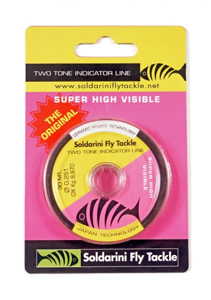 Soldarini Two Tone Super Visible Indictor Tippet - Sportinglife Turangi 