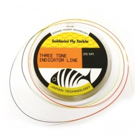 Soldarini Three Tone Indicator Tippet - Sportinglife Turangi 