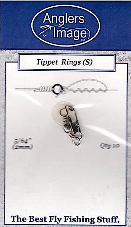 Anglers Image Black 2mm Tippet Rings - Flytackle NZ