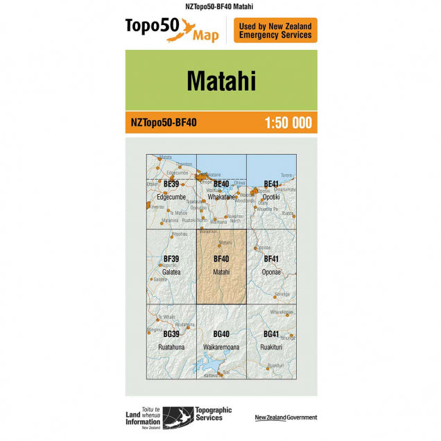 NZ Topo 50 Maps - Sportinglife Turangi 