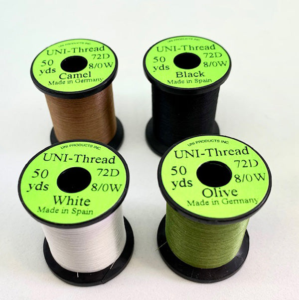UNI Thread 50yds 8/0 72D – Sportinglife Turangi