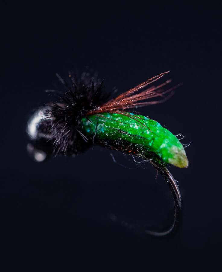 Loon UV Fly Finish Hot Green - Sportinglife Turangi 