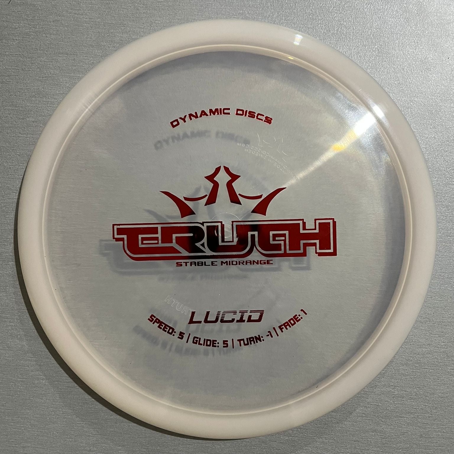Dynamic Discs Truth Lucid - Mid Range Disc - Sportinglife Turangi 