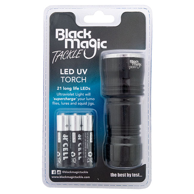 Black Magic LED UV Torch - Sportinglife Turangi 