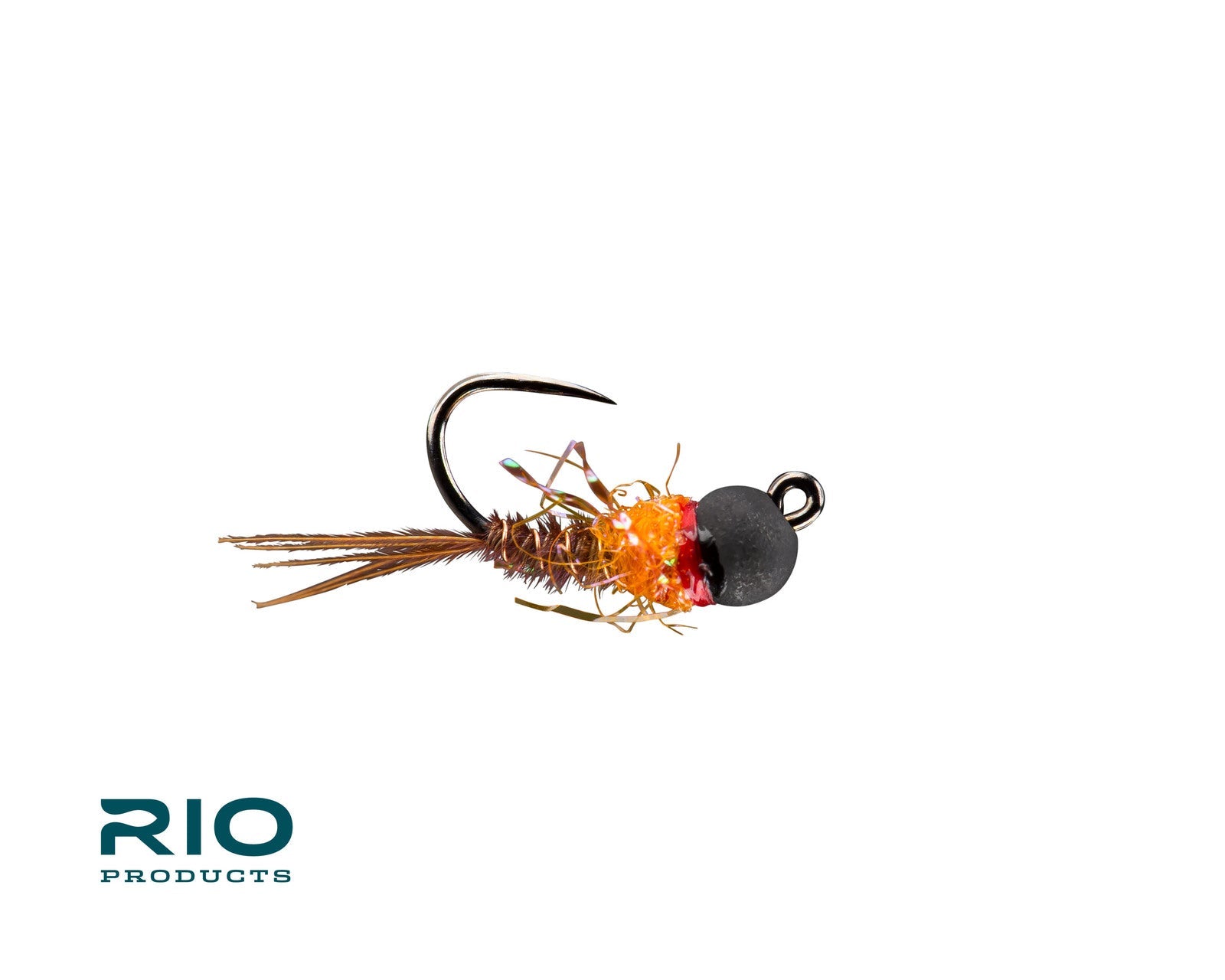 RIO's BTB French Dip Hot Orange Jig Fly - Sportinglife Turangi 