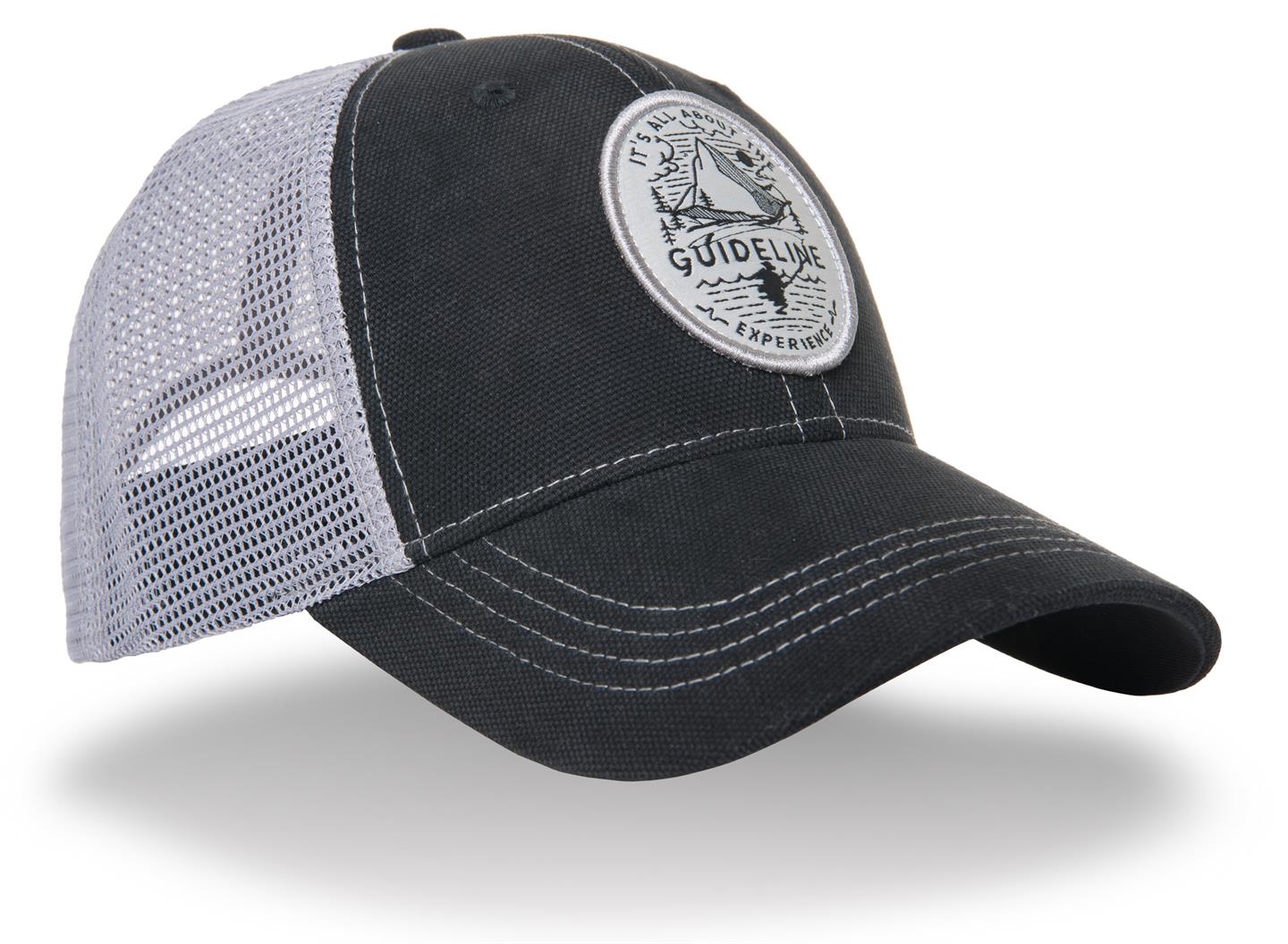 Guideline Nature Cap Black/Grey - Sportinglife Turangi 