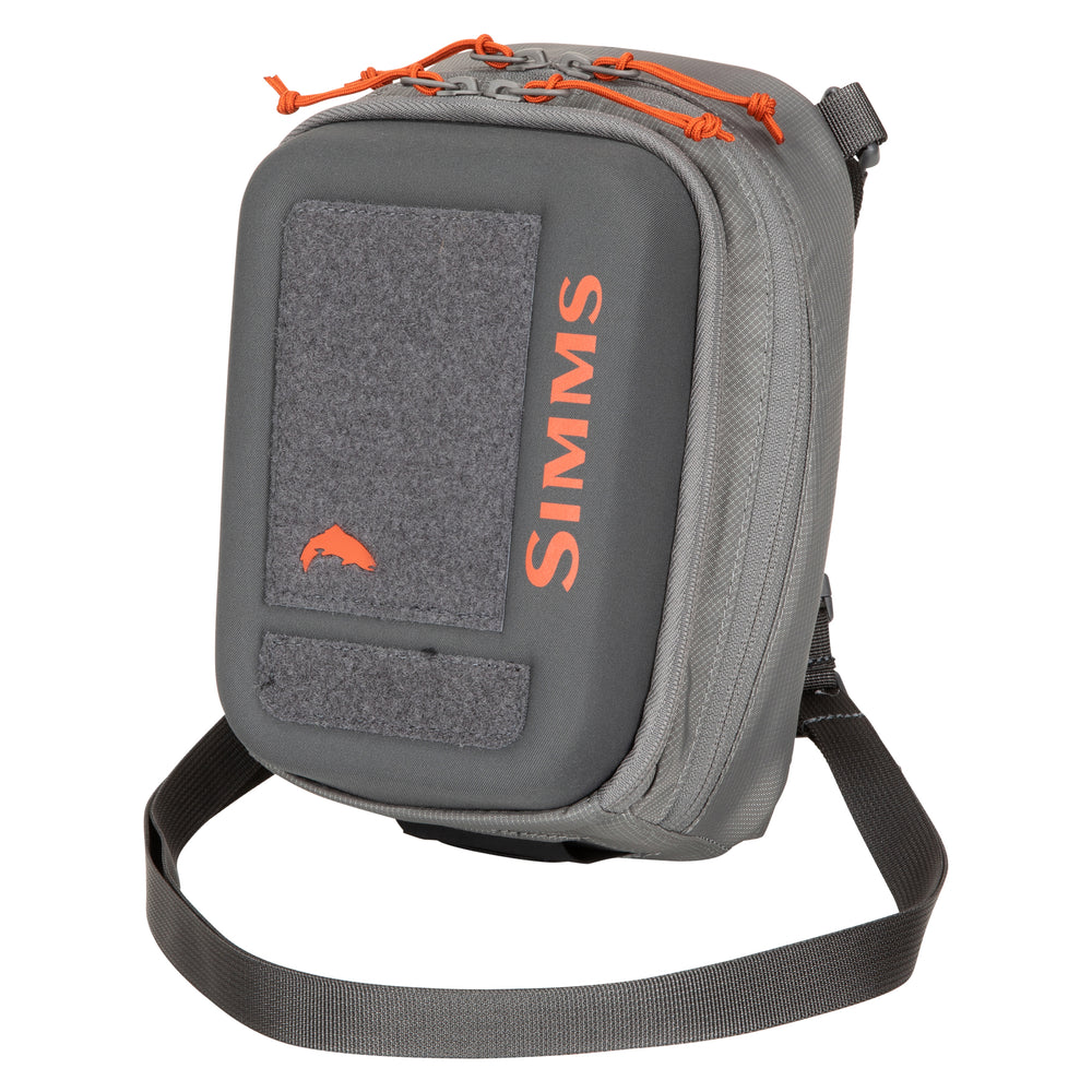 Simms Freestone Chest Pack - Pewter - Sportinglife Turangi 