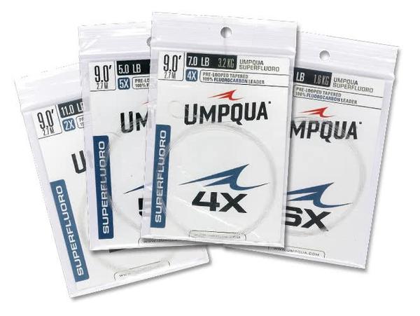 Umpqua Super Fluoro Tapered Leader - Flytackle NZ